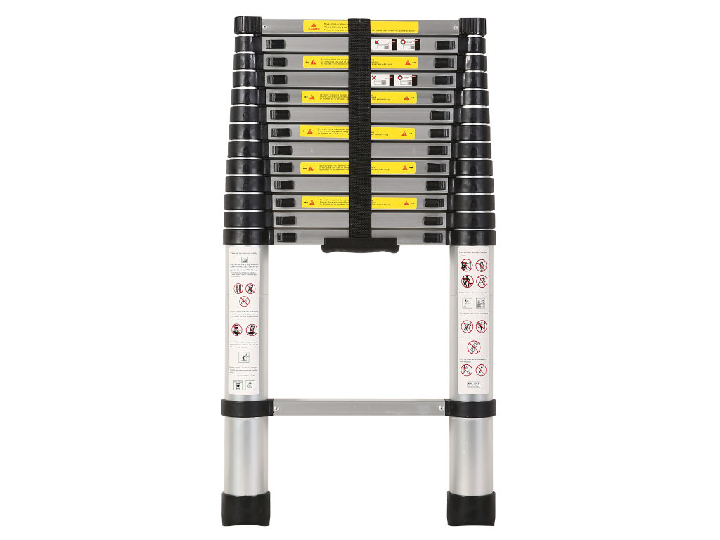 profi teleskopický rebrík 1x14 zložený